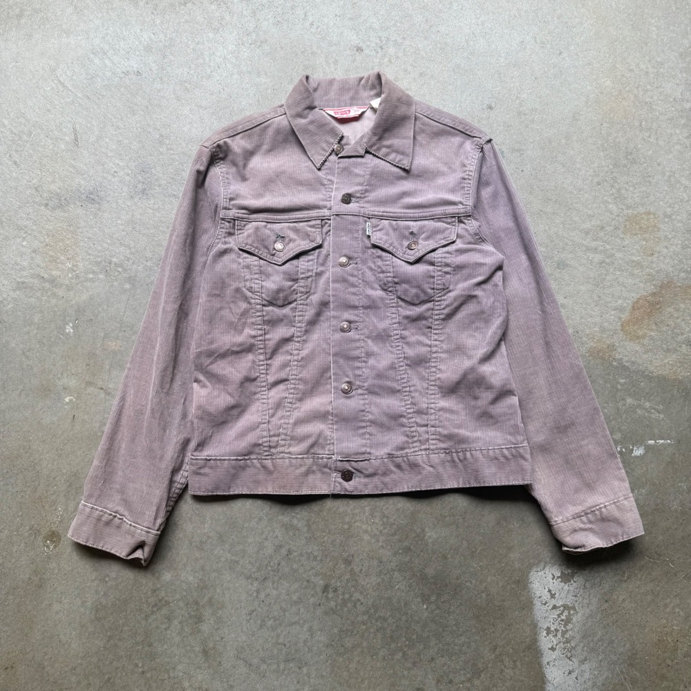 Vintage Levis Cordurdoy Trucker Jacket Mens Made in USA